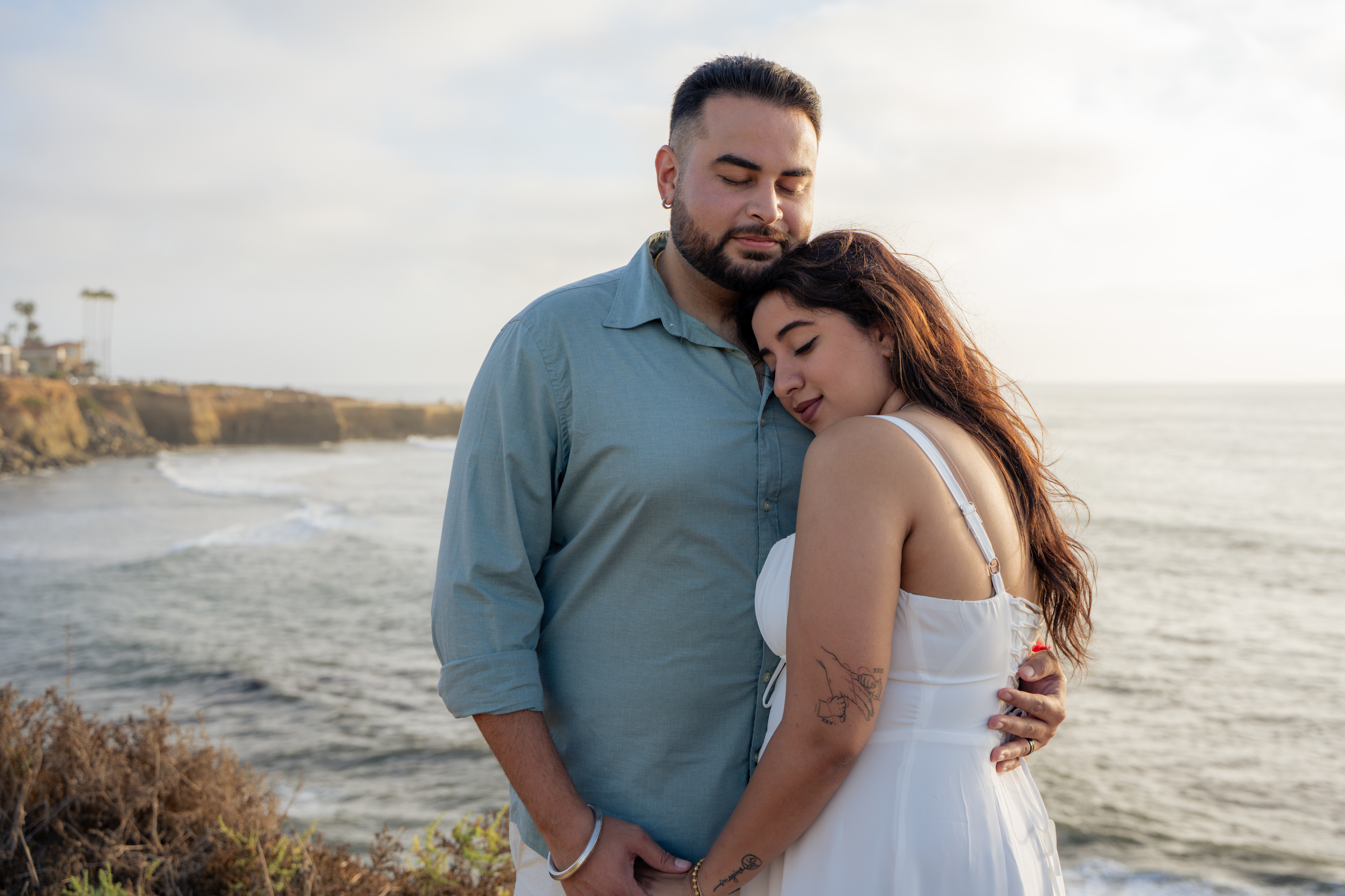 Ravneet Couple at Sunset Cliffs