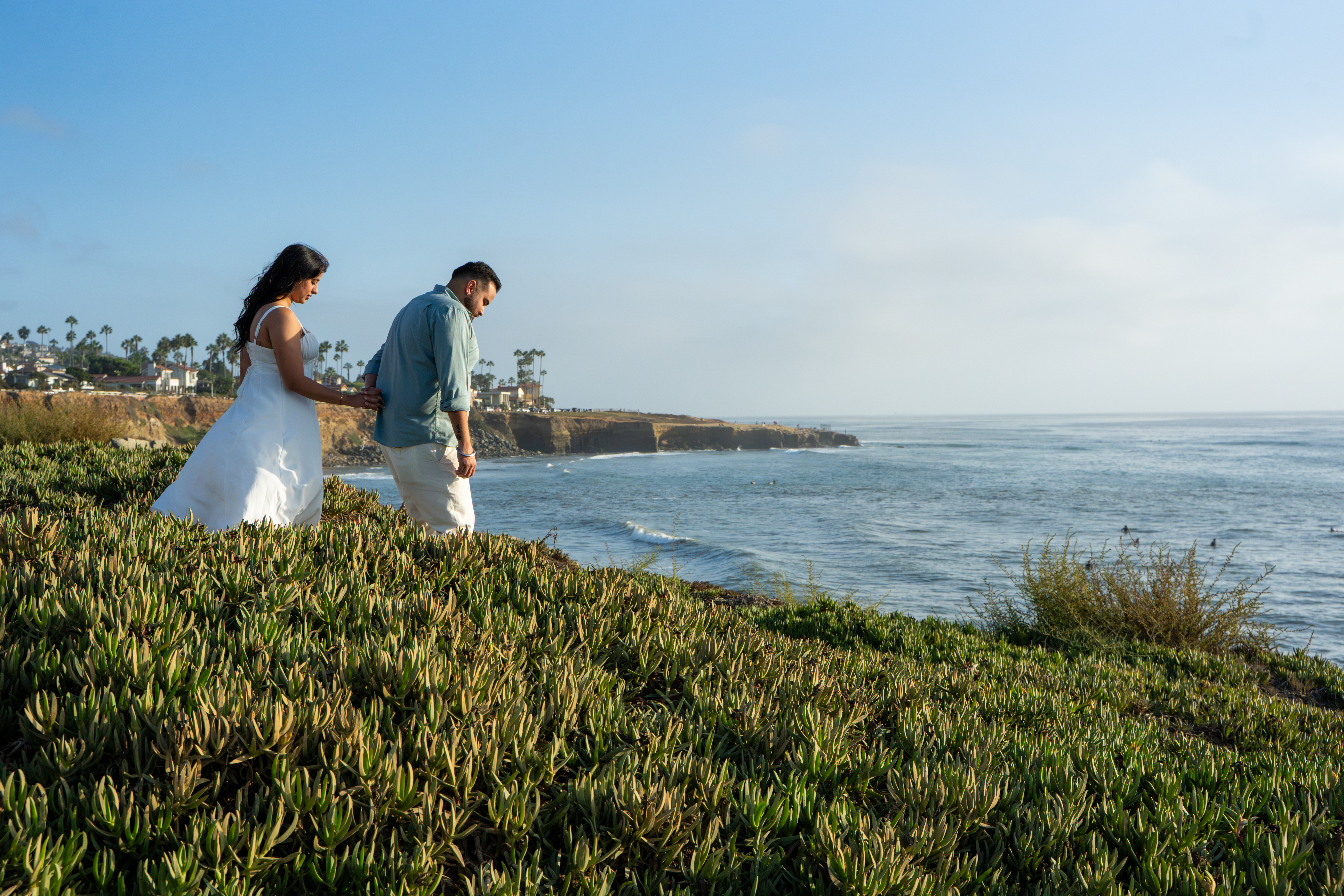 Ravneet Couple at Sunset Cliffs